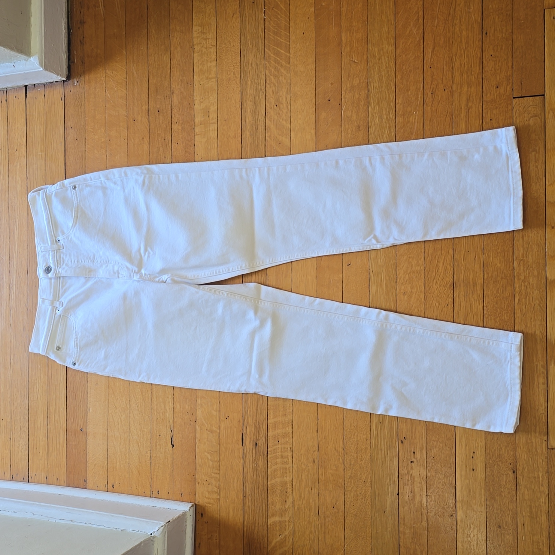 Nwot, Everlane, The Way-High Slim Jean, White, Women's 27s